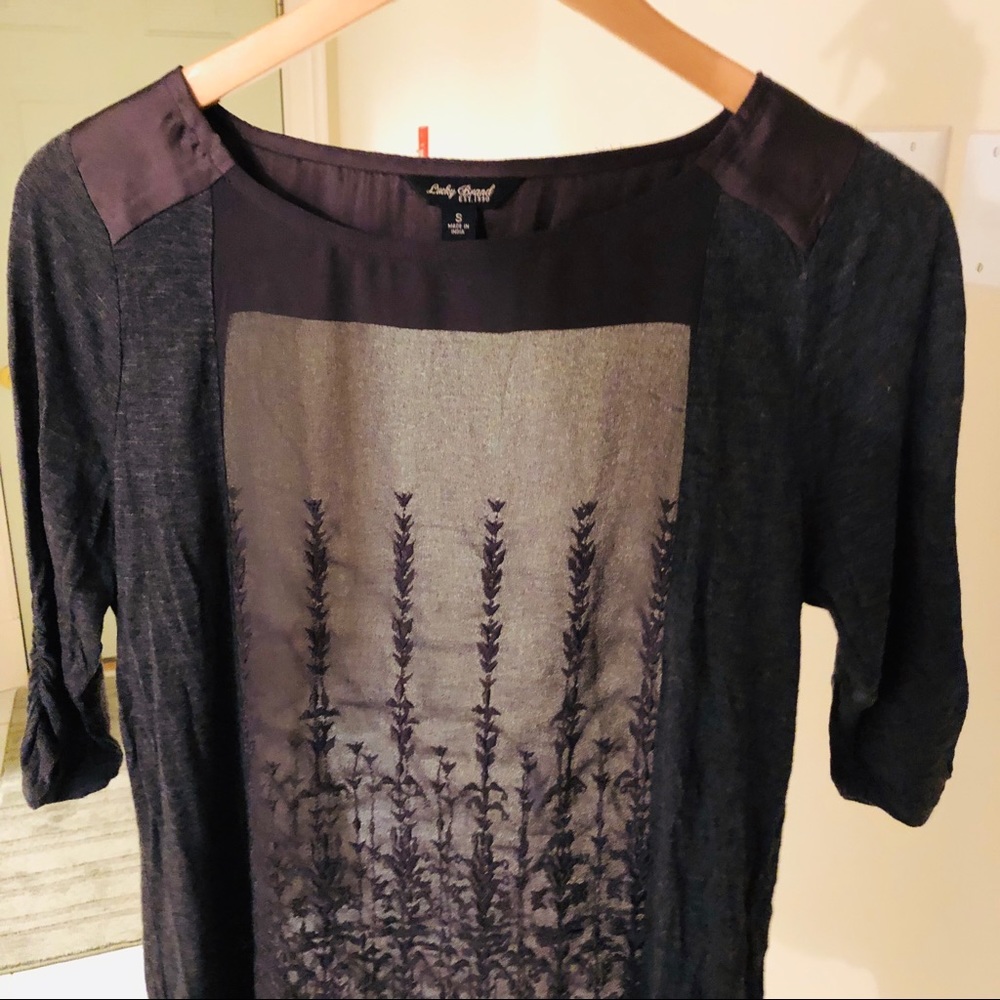 Lucky Brand Mesh Top